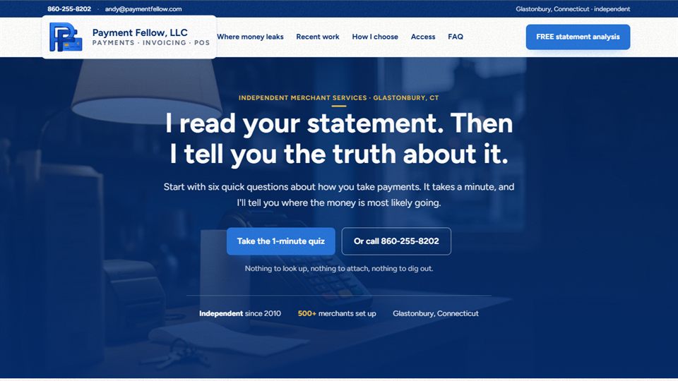 Payment Fellow homepage