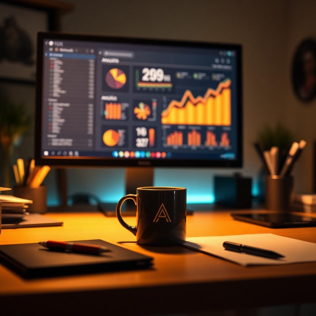 Professional analytics workspace